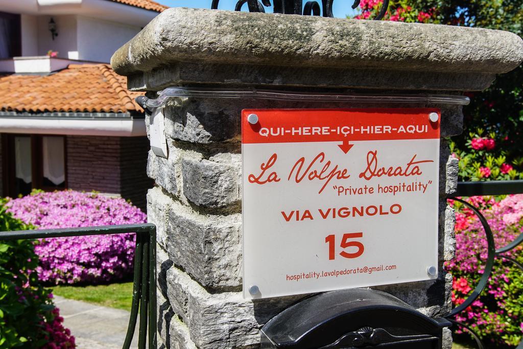Bed and Breakfast La Volpe Dorata Стреза Экстерьер фото